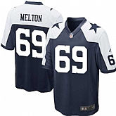 Nike Men & Women & Youth Cowboys #69 Melton Thanksgiving Navy Blue Team Color Game Jersey,baseball caps,new era cap wholesale,wholesale hats